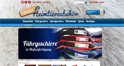 Desktop Screenshot of camiro-heimtierzubehoer.de